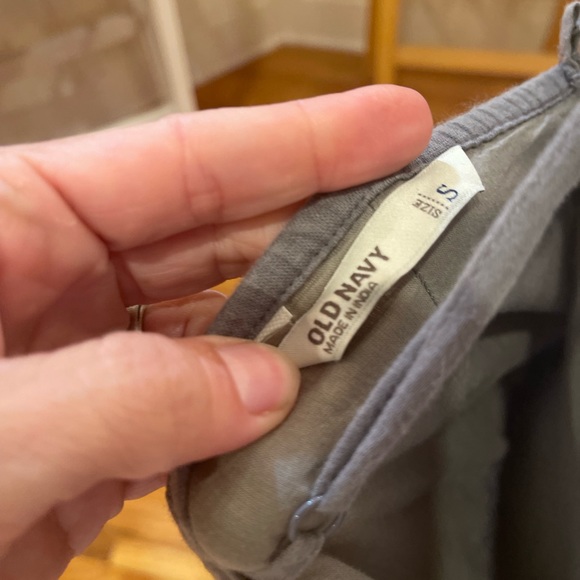💜 5 for $25 or 3 for $18 Old Navy beige gray embellished tank top tunic … - Picture 6 of 7